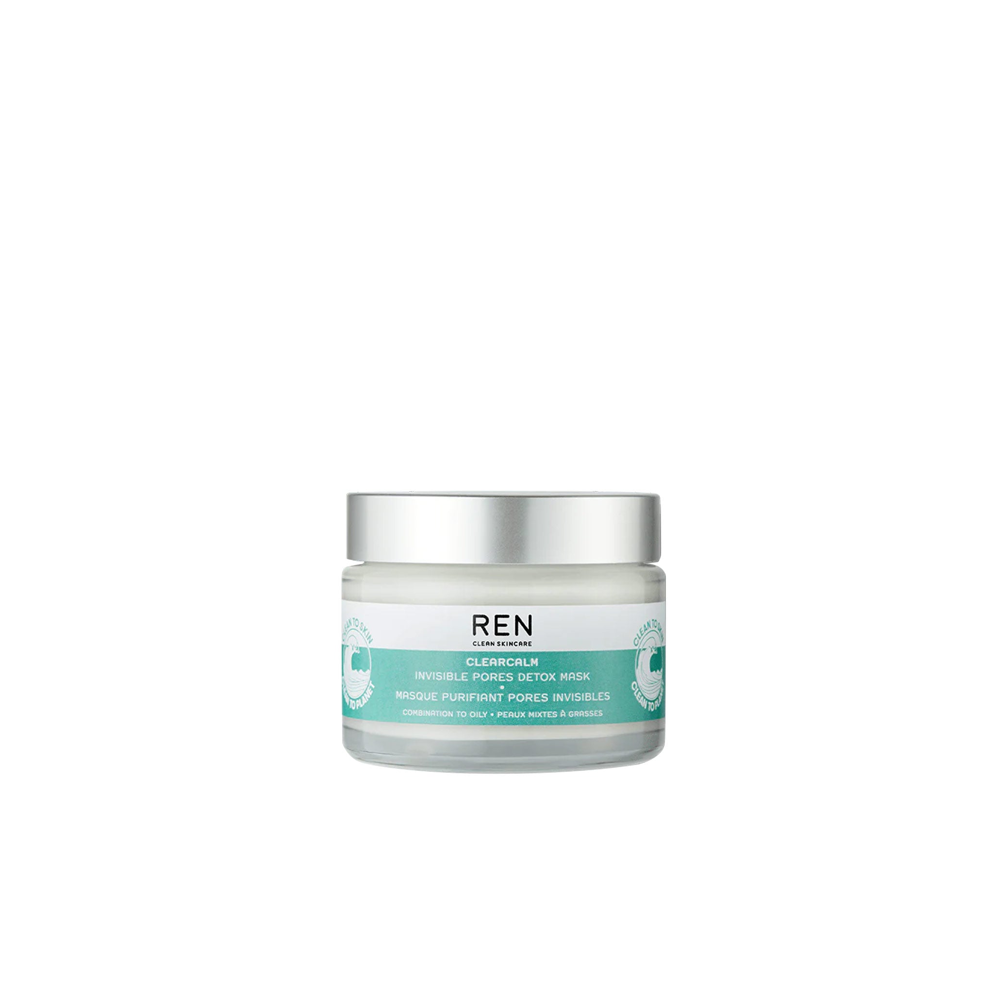 REN ClearCalm Invisible Pores Detox Mask 50ml