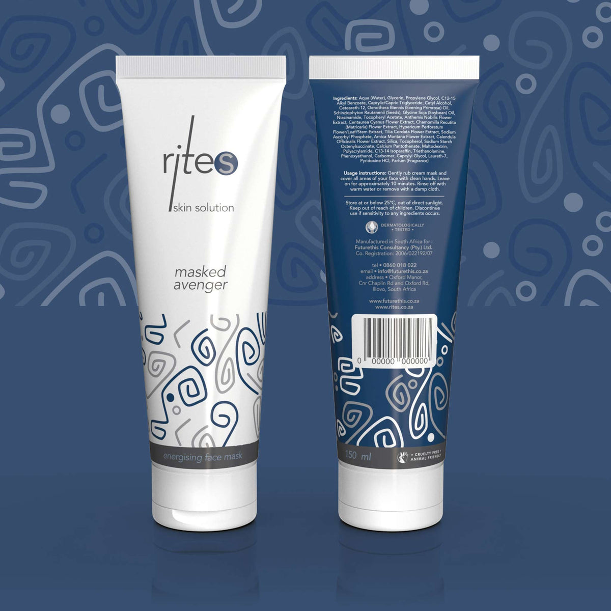 Rites Energising Face Mask 150ml