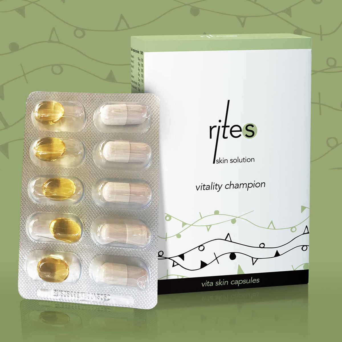 Rites Vita Skin Capsules 15 Caps+Gels