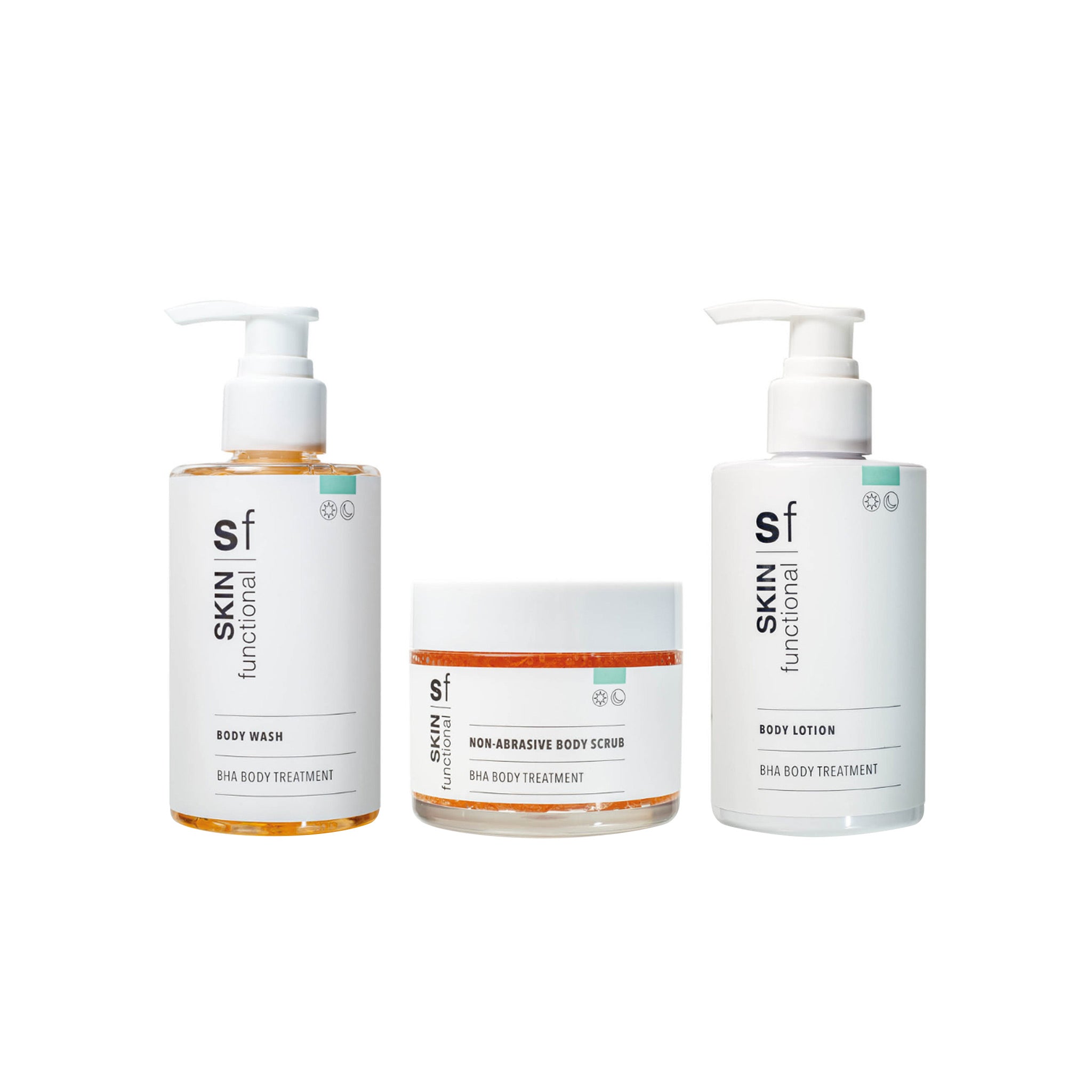 Skin Functional BHA Body Series Skincare Set