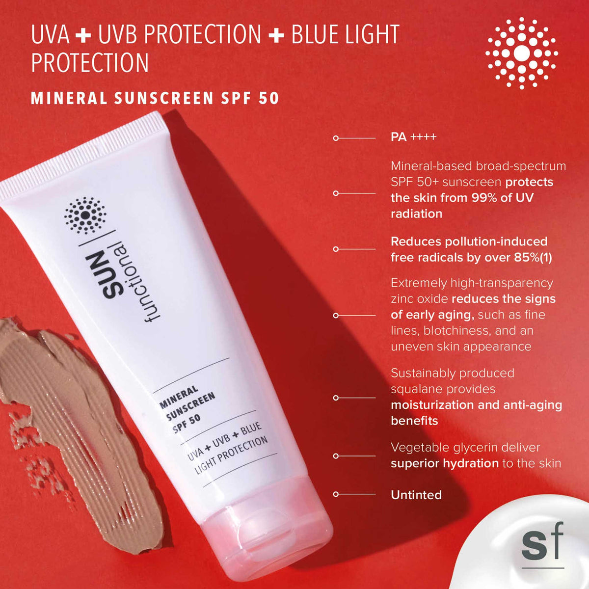 Skin Functional UVA, UVB + Blue Light Protection 75ml