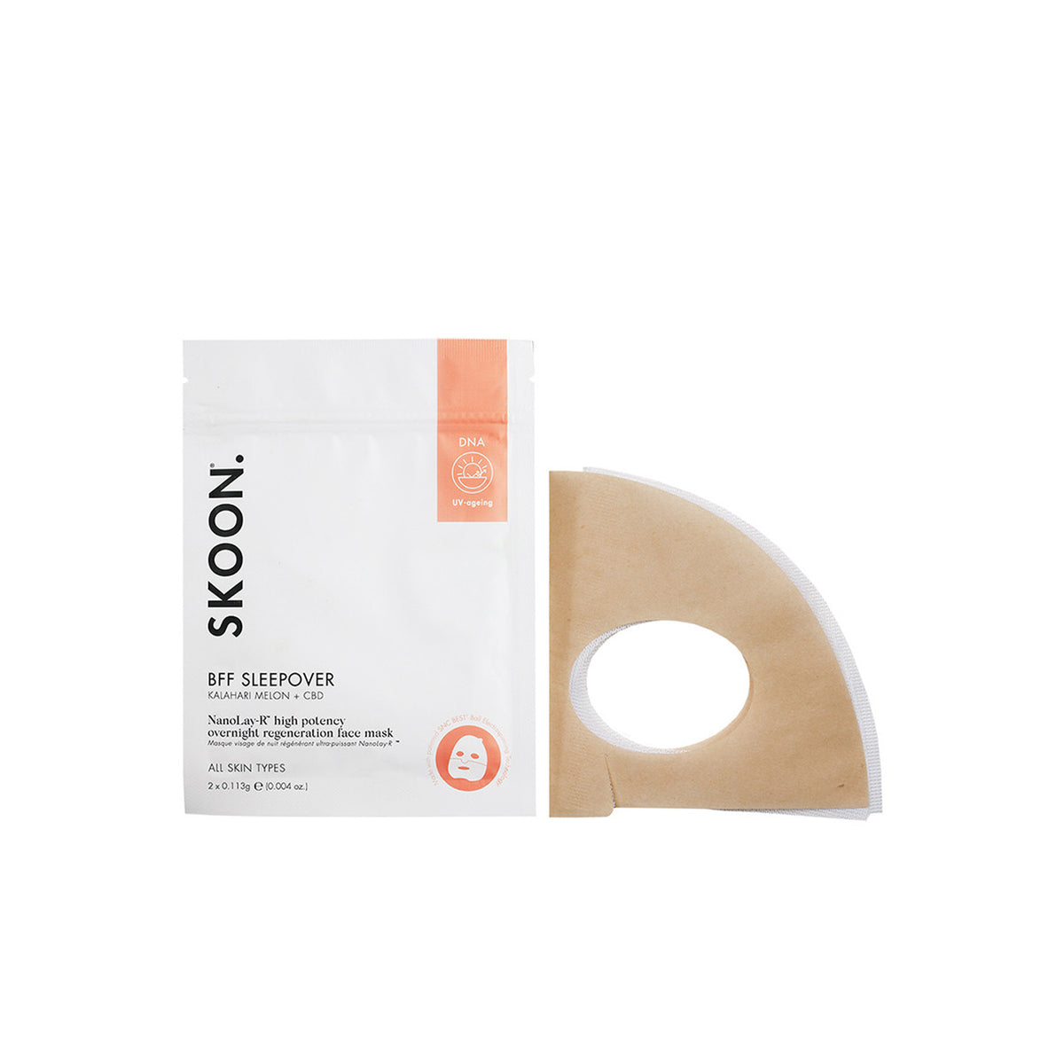 Skoon BFF Sleepover Pro-collagen Hydrating Overnight Mask 2&#39;s