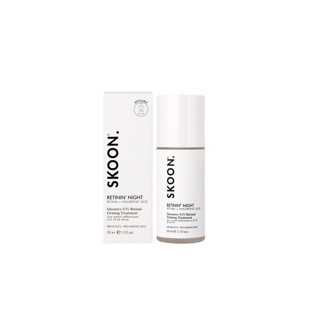 Skoon RETININ NIGHT Face Treatment Cream 30ml