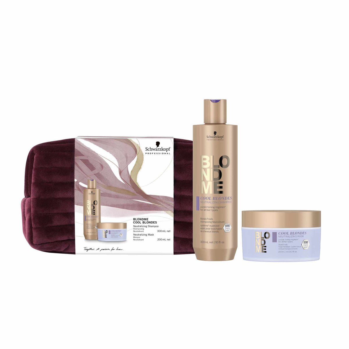 Schwarzkopf BLONDME Cool Blondes Holiday Gift Set