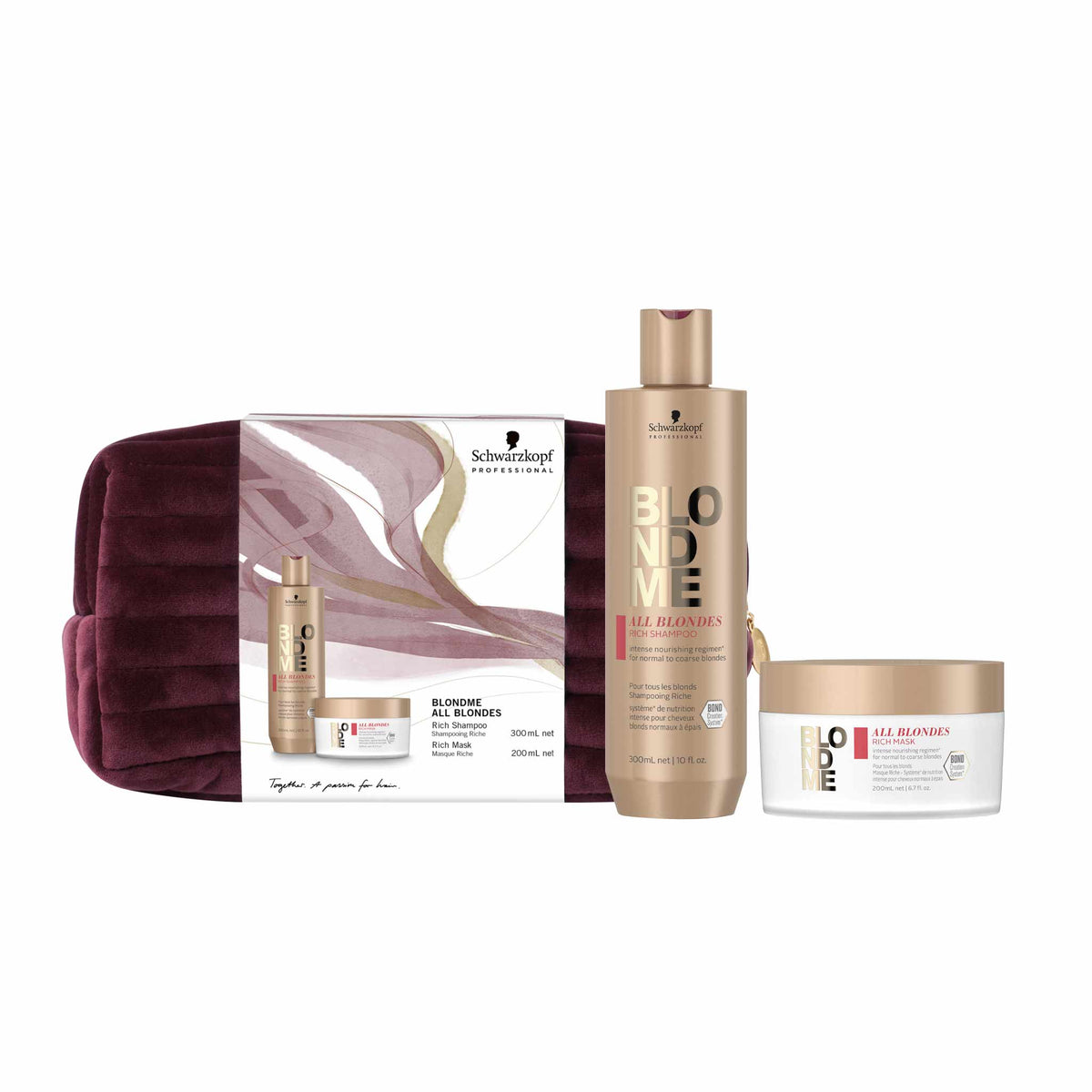 Schwarzkopf BLONDME All Blondes Rich Holiday Gift Set