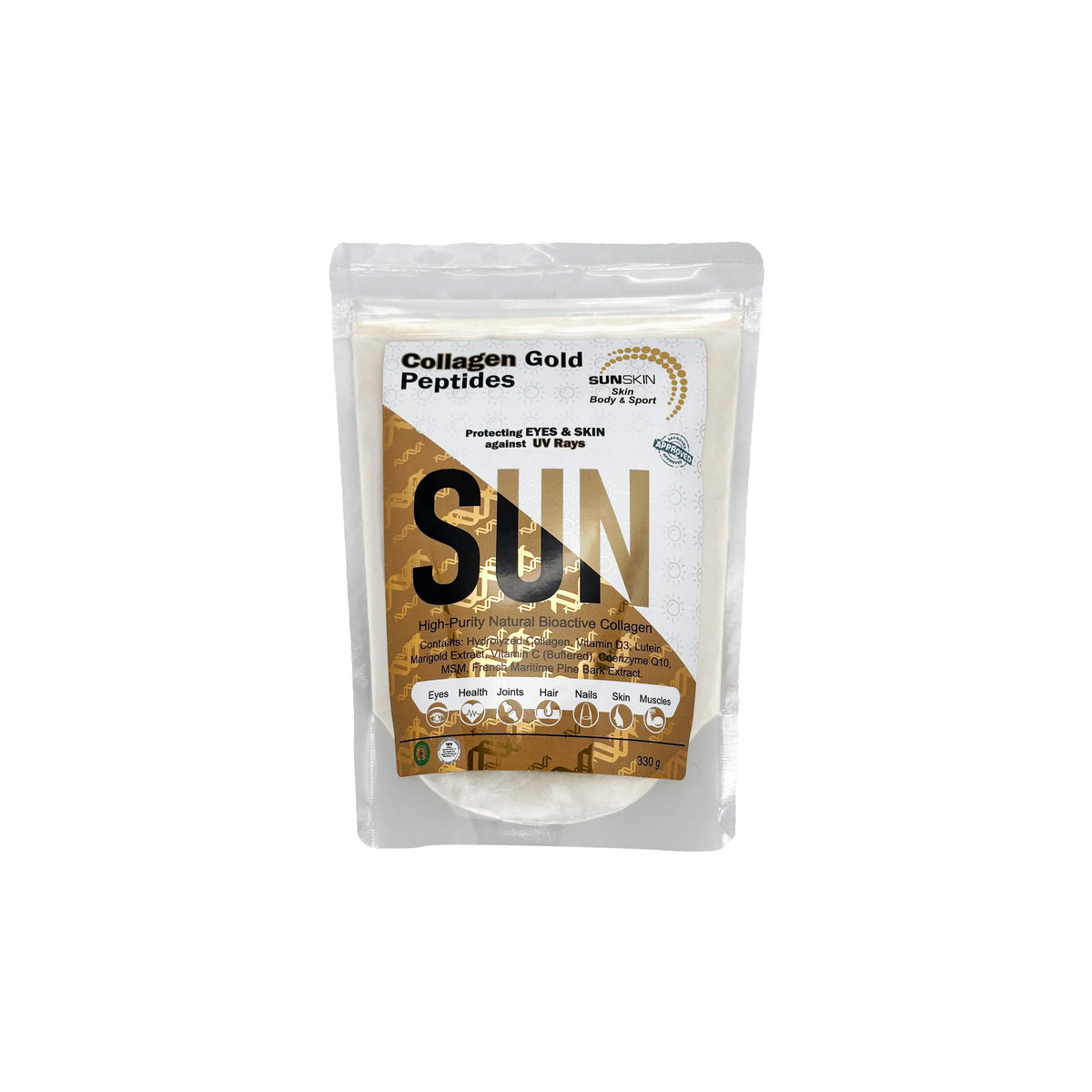 SunSkin Sun Collagen Gold Peptides 330g