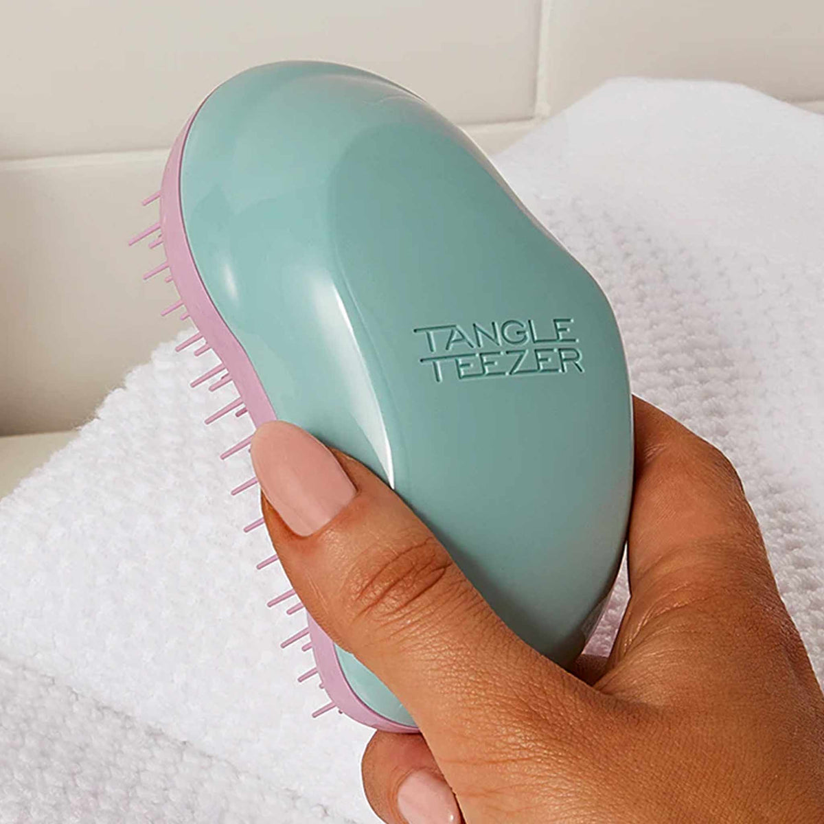 Tangle Teezer Original Mini Marine Teal &amp; Rosebud