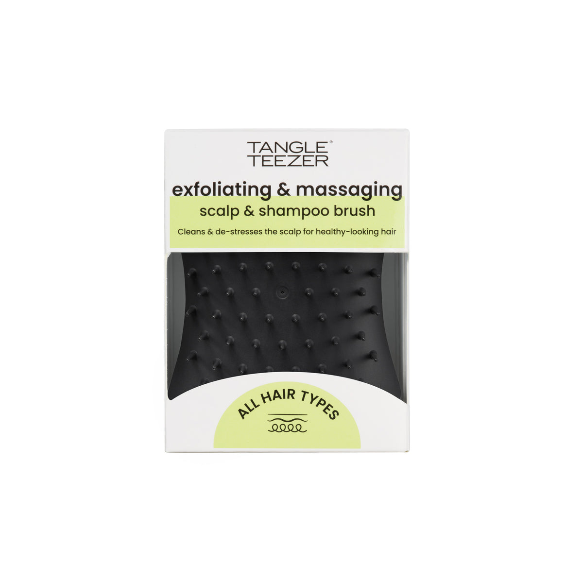 Tangle Teezer Scalp Exfoliator &amp; Massager Black