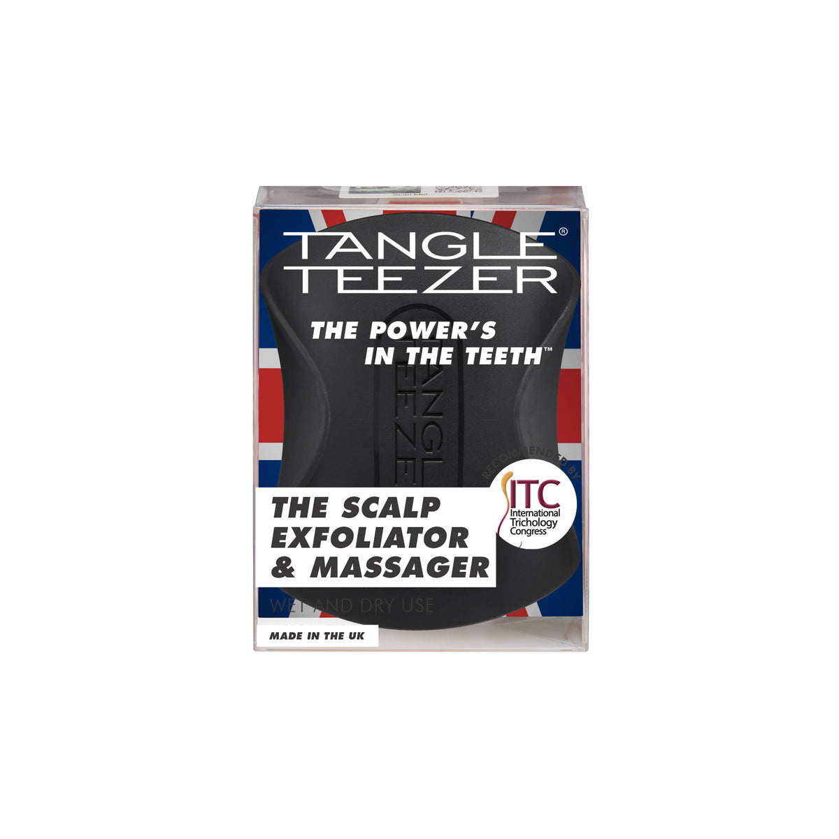 Tangle Teezer Scalp Exfoliator &amp; Massager Black