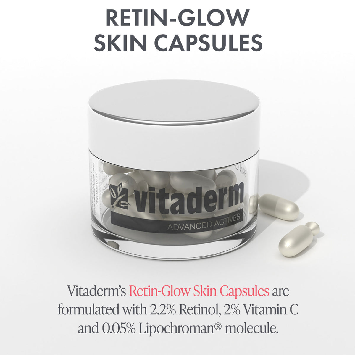Vitaderm Retin-Glow Skin Capsules 30&#39;s