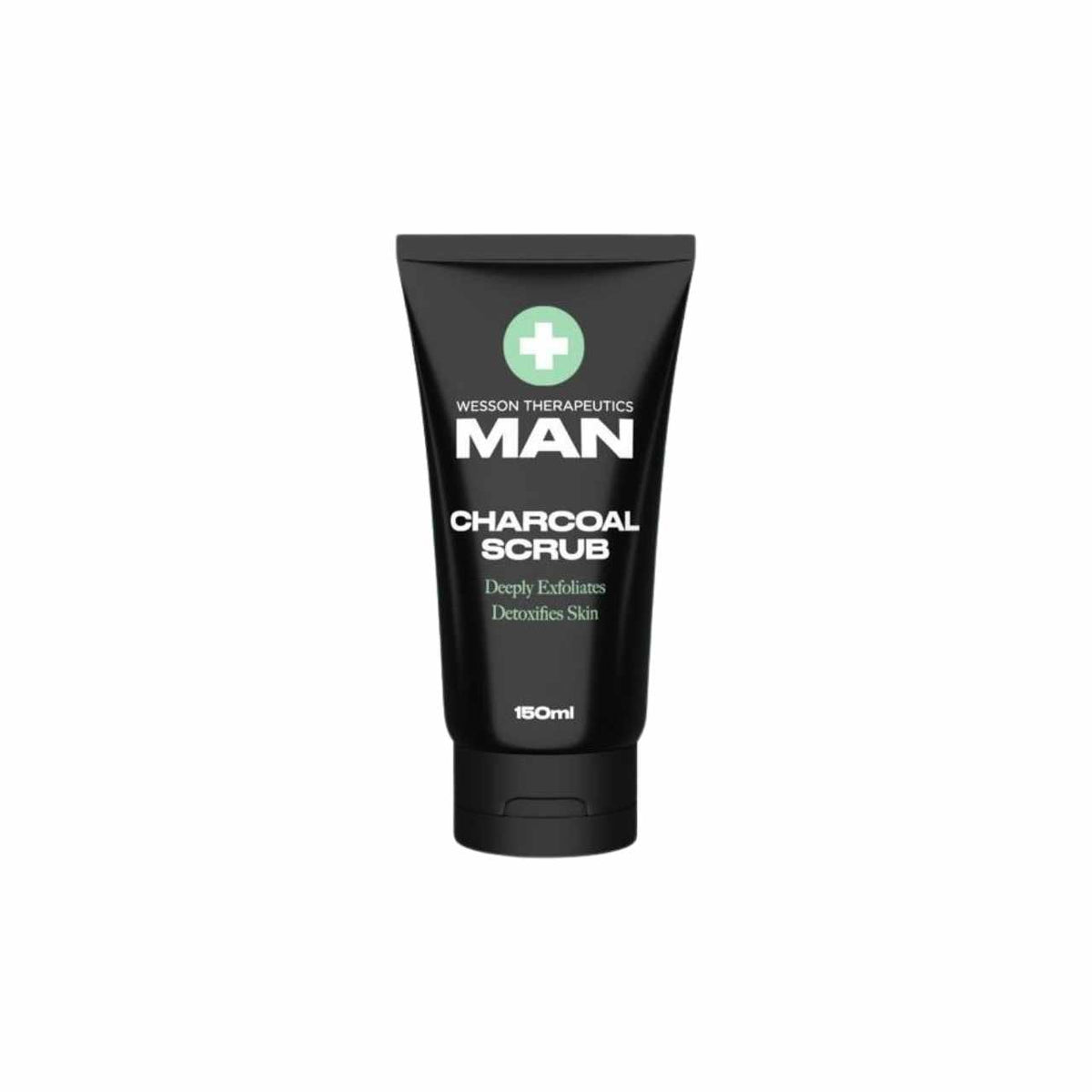 Wesson Therapeutics Man Charcoal Scrub 150ml