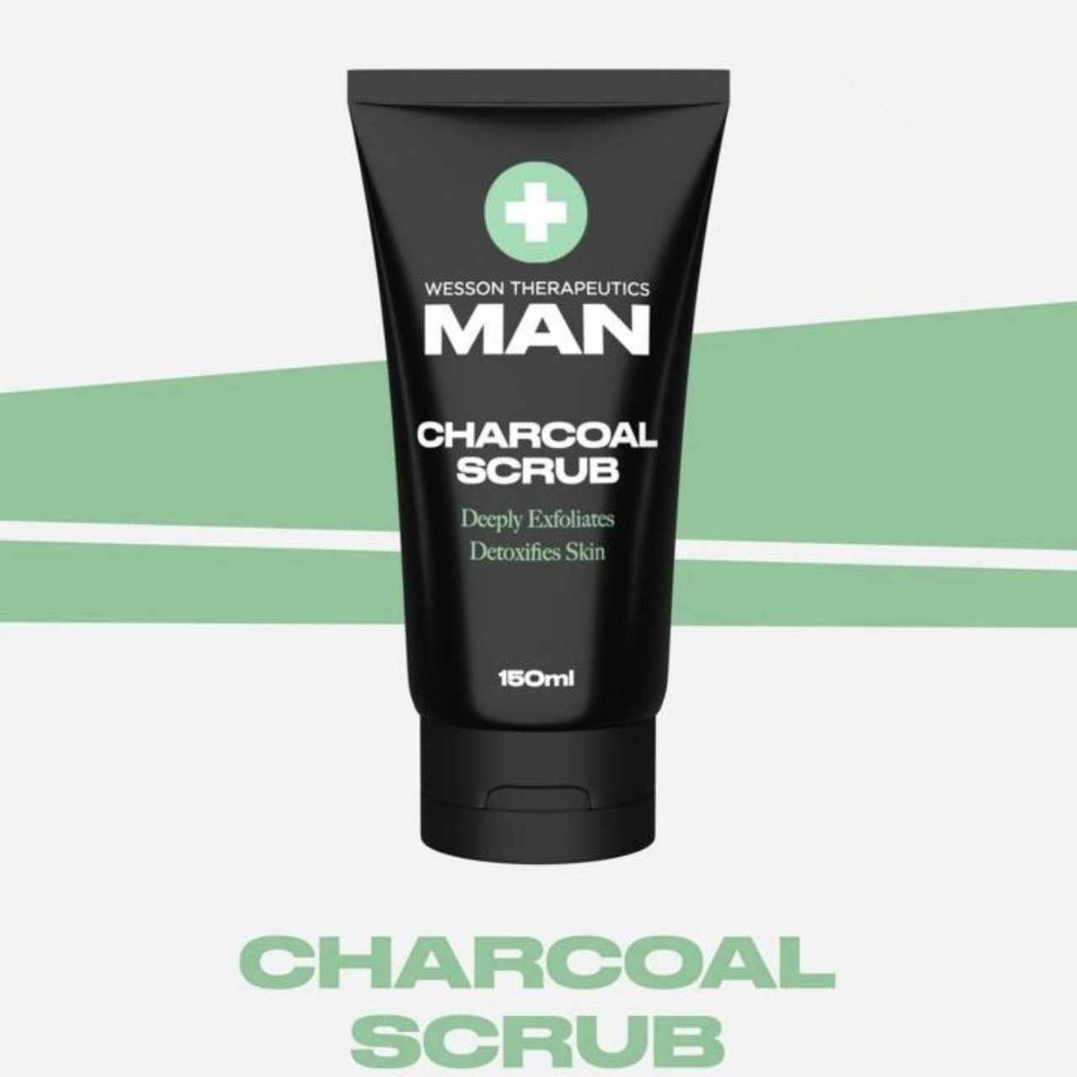 Wesson Therapeutics Man Charcoal Scrub 150ml